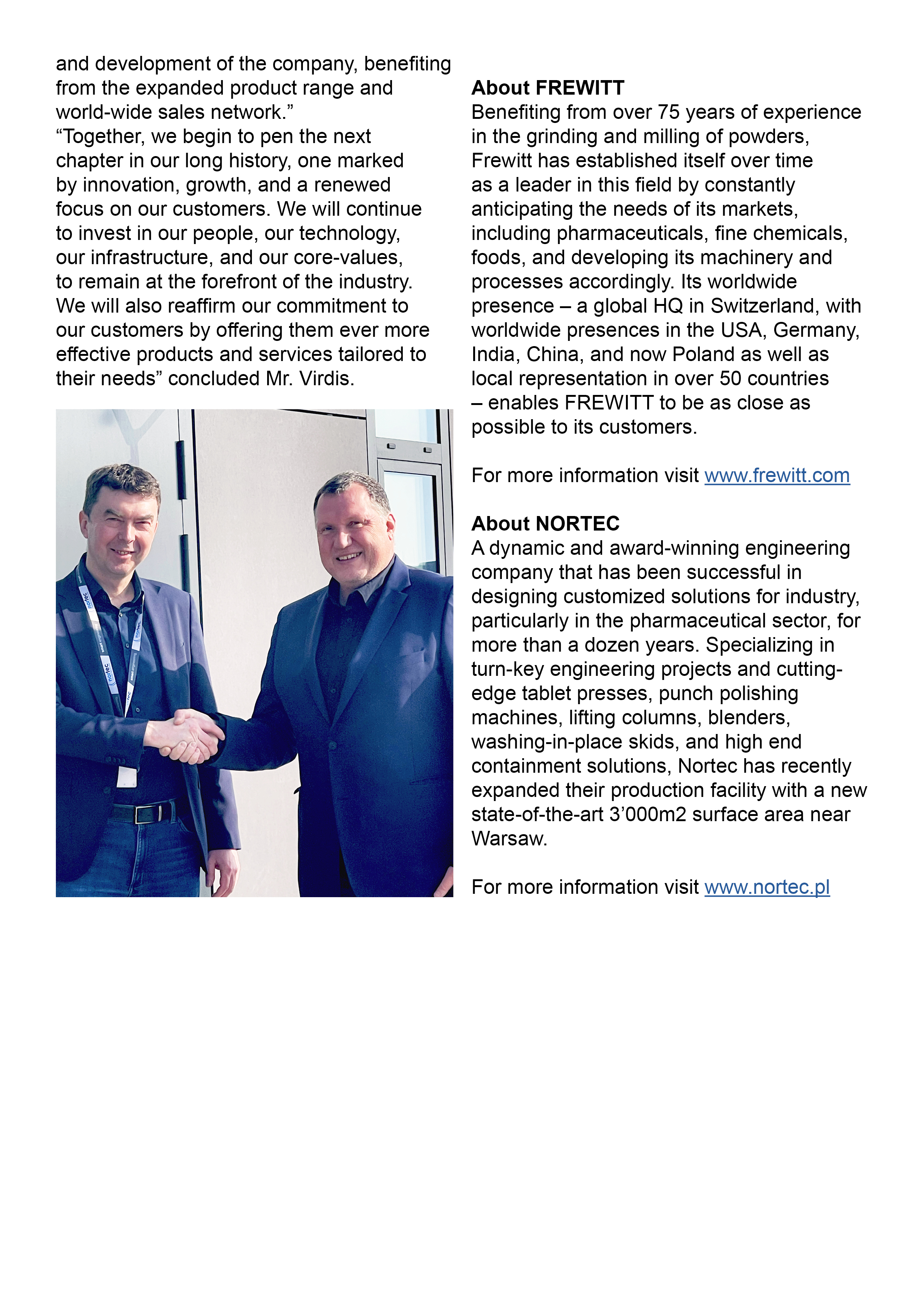 Frewitt Nortec Pressrelease2